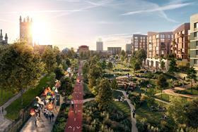 Muse and Oldham Council lodge plan for 2000 homes in town centre Image