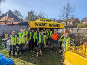 Paralysed Surrey man thanks volunteer tradespeople Image