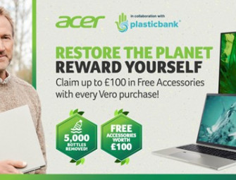 Feel Good About Tech: Acer Aspire Vero 16 the World’s First Laptop Featuring Bio-Based Oyster Shell Material Now Available in the UK with Special Launch Offer. Image
