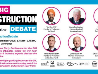 The Labour Conference’s ‘Big Construction Debate’ tackles issues within the industry Image