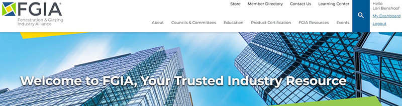 Fenestration and Glazing Industry Alliance Updates Website Image