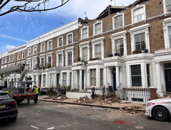 Notting Hill roof collapse: Family tells of bang like thunder as residents fled falling debris from homes Image