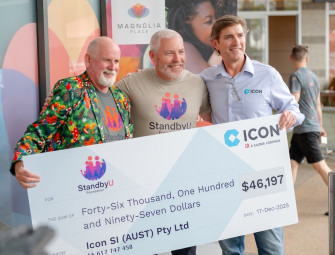Icon donates over $45000 to support families escaping violence Image
