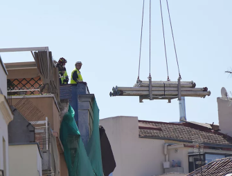 Four Dead in Madrid Partial Building Collapse Image
