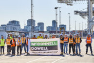 Construction giant bags Stage 2 work on Swanson Dock Remediation Image