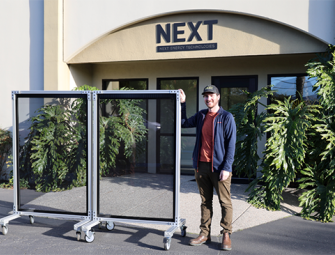 Next Energy Technologies Produces Fully Transparent Organic PV Window Image