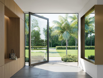 WinDoor Pivot Door Now Available in Larger Sizes Image