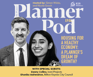 PlannerPod: PlannerPod Episode 4: Housing for a healthy economy: A planner's; dream of growth? Image