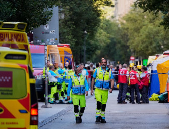 Architect and three construction workers killed after building collapses in Madrid Image
