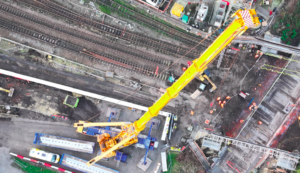 Mammoet completed the railway bridge replacement Image