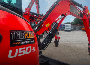 Tiger Plant Hire’s Kubota U50 Image