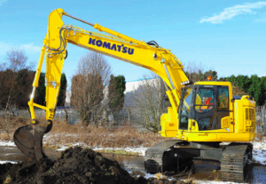 Komatsu enhancing the manufacturing process of the excavator range Image