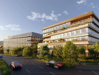 Warehouse hotel construction lift commercial planning Image