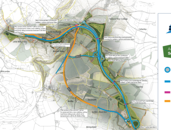 [VIDEO] New roundabout begins construction on A417 Missing Link project Image