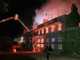 Magnificent Grade II-listed mansion on London millionaires row destroyed by huge fire Image