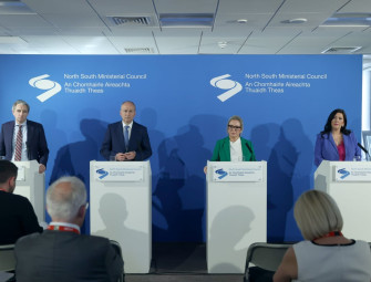 Leaders on both sides of the border urge completion of Casement Park Image