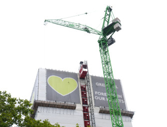 Two-year demolition process of Grenfell Tower begins Image