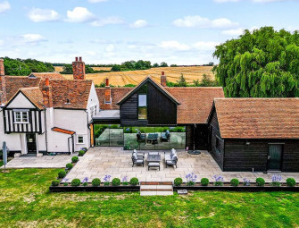  Its the perfect blend of styles – step inside a 700-year-old Essex farmhouse with a 21st-century touch   Image