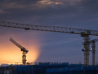 Construction output rises slightly as new work dips ONS figures show Image