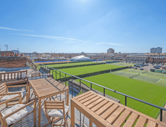 From Queens Club court views to Fred Perrys former home here are smashing homes for tennis fans Image