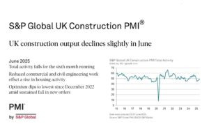 Hopeful signal for housebuilding in UK Construction PMI for June 2025 Image