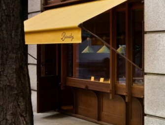 Barnaby opens London chocolate shop with peculiarly British interior Image