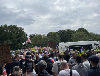 Epping protests LIVE: Three people arrested during peaceful protests but no violence reported Image