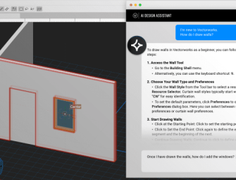 Vectorworks launches new AI Assistant (preview) built for designers Image